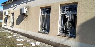 Российские войска обстреляли железнодорожную станцию