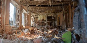 Здание факультета экономики Харьковского университета