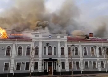 Уничтожили архив Службы безопасности в Черниговской области