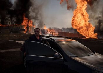 Вчера в Харькове снаряд прилетел в газопровод