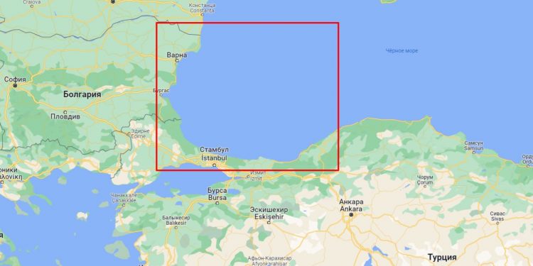 Обнаружены мины в Чёрном море