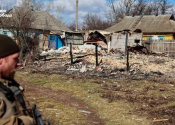 Освобожденное от российских военных село