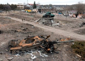 Символичное фото из освобожденного Тростянца