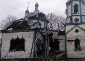 Русня уничтожила церковь Рождества Пресвятой Богородицы.