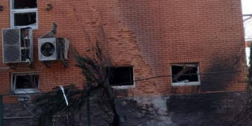 В дом Кондратюка «прилетело» от русских оккупантов