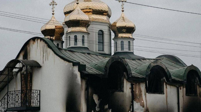 Ирпень сегодня после обстрелов