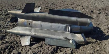 Остатки противорадиолокационной ракеты Х-31П