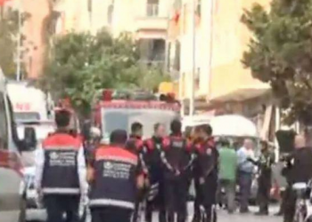 В Стамбуле прогремел мощный взрыв