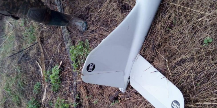 Приземлили российский БПЛА “Орлан-10”