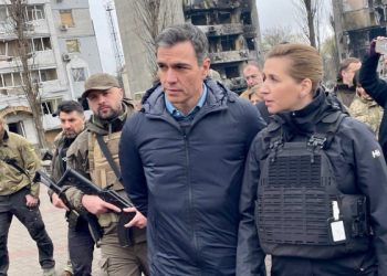 Премьер-министр Испании в Бородянке