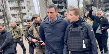 Премьер-министр Испании в Бородянке