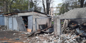 Вчерашний обстрел по Харькову