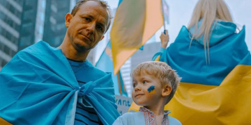 Так Украину поддерживает Нью-Йорк