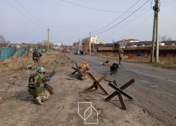 Зачистка Ирпеня продолжается