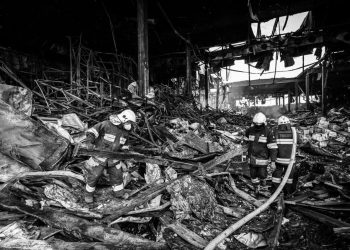 Склады с продовольствием под Киевом