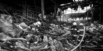 Склады с продовольствием под Киевом