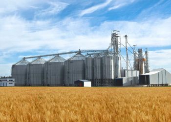 В Украине были повреждены несколько хранилищ зерна