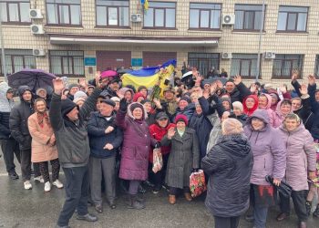 Фотографии из освобождённого села Иванков