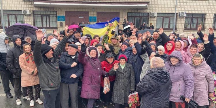 Фотографии из освобождённого села Иванков