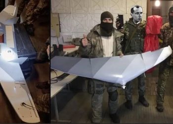 Голыми руками поймали российский беспилотник