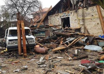 Обстрелянные российской армией Мощун и Горенка