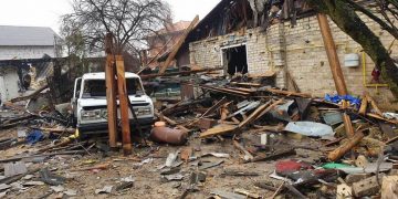 Обстрелянные российской армией Мощун и Горенка