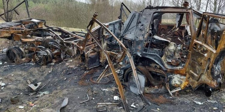 Пгт Михаил-Коцюбинское в Черниговской области освободили