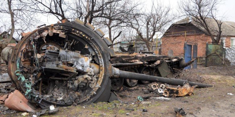 Немного уничтоженной техники РФ в Харьковской области