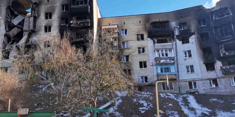 В Изюме уничтожено около 80% жилой застройки