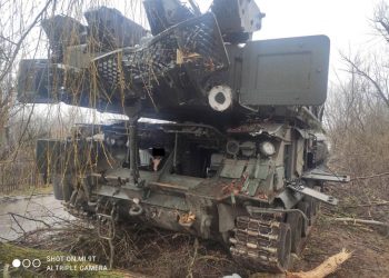 Группа ССО Украины обнаружила брошенный военными РФ ЗРК «Бук»