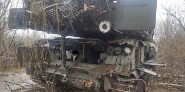 Группа ССО Украины обнаружила брошенный военными РФ ЗРК «Бук»