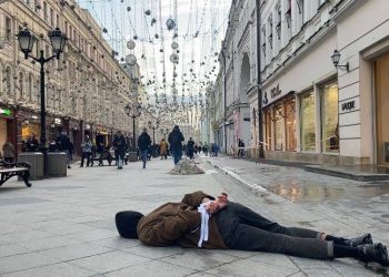 В Москве прошла акция “Буча-Москва”