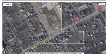 Спутниковые снимки из Бучи