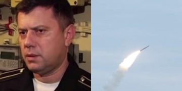 Запускает ракеты по Украине с корабля