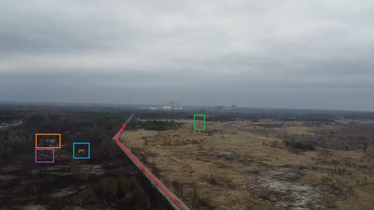 Рыжий лес в Чернобыле 2022