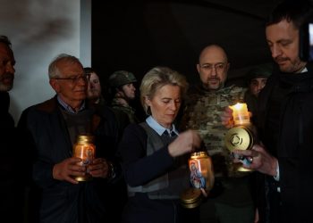 Президент Еврокомиссии в Буче!