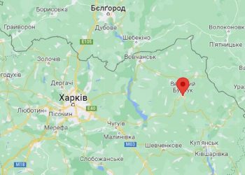 Колонна российской военной техники