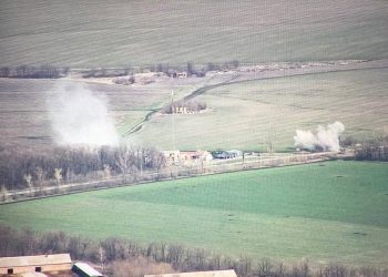 Дрон пограничников помог артиллеристам!