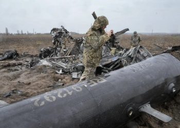 Очередной сбитый российский вертолет Ми-8