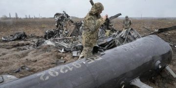 Очередной сбитый российский вертолет Ми-8