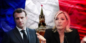 Макрон побеждает в первом туре выборов