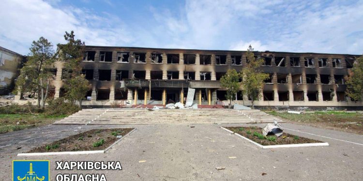 Поселок Ольховка на Харьковщине