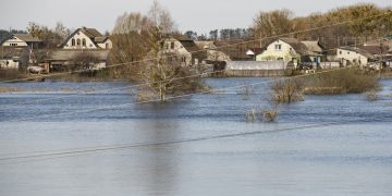 Село Демидов на грани затопления