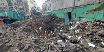 Обстрел Лисичанска из тяжелого вооружения