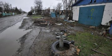 Здесь побывал «Русский мир» !