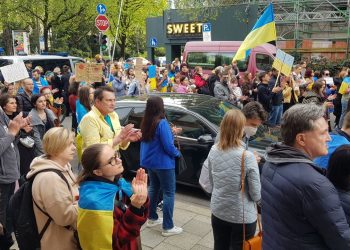 В Баварии и Мюнхене сегодня проходил митинг