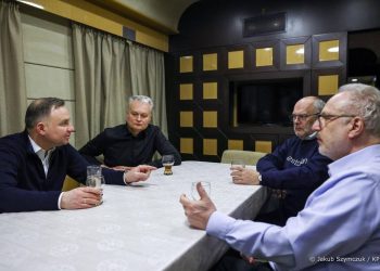 Официальный визит на поезде в Киев