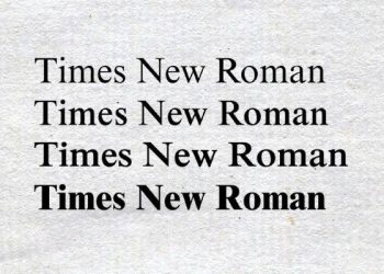 Шрифт Times New Roman больше недоступен