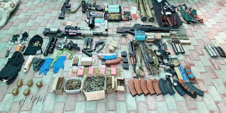 Задержан мужчина с арсеналом оружия