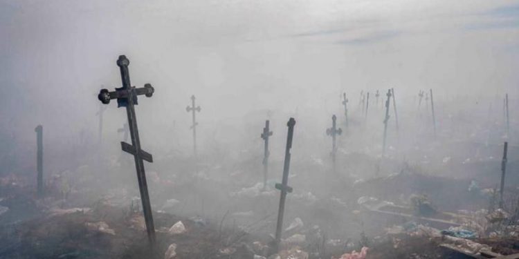 Кладбище в Николаевской области